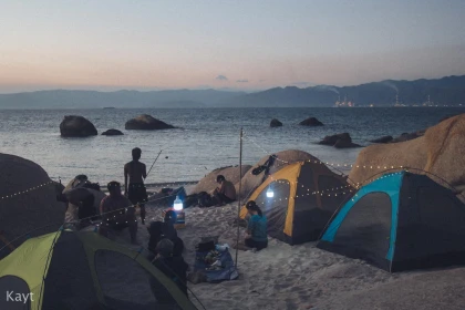 Cắm trại checkin tại đảo Cù lao Câu Bình thuận Cắm trại checkin tại đảo Cù lao Câu Bình thuận