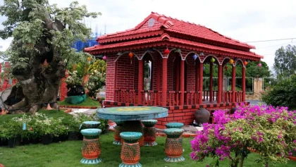 Checkin Con đường gốm đỏ Vĩnh long