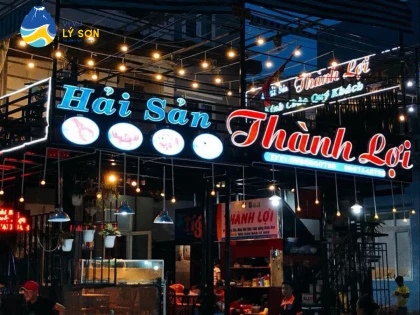 Nhà hàng ở đảo lý sơn ăn ngon giá rẻ