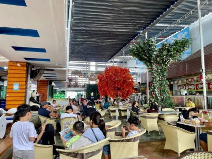 Quán cà phê ở Long Xuyên có view đẹp