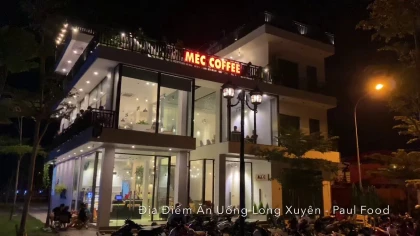 Quán cà phê ở Long Xuyên có view đẹp