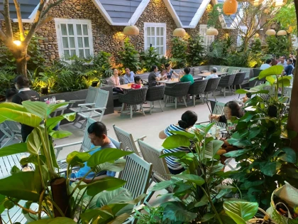 Quán cà phê ở Long Xuyên có view đẹp