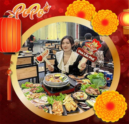 PoPo - Buffet Lẩu & Nướng Chảo Gang Popo
