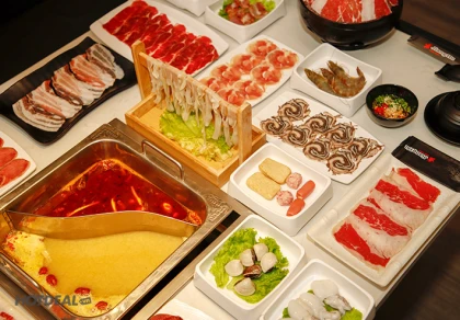Buffet Lẩu JiangHu Gần 100 Món Nhúng, Đặc Biệt Có Ếch Cay Tê