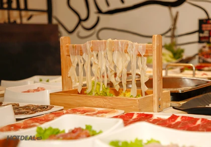 Buffet Lẩu JiangHu Gần 100 Món Nhúng, Đặc Biệt Có Ếch Cay Tê