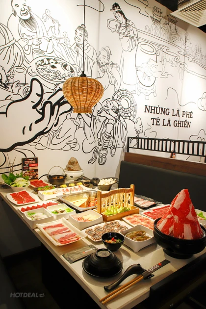 Buffet Lẩu JiangHu Gần 100 Món Nhúng, Đặc Biệt Có Ếch Cay Tê