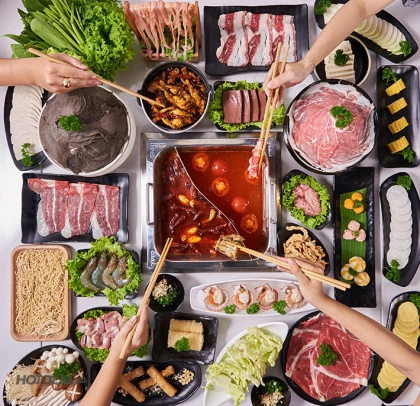 Buffet Lẩu JiangHu Gần 100 Món Nhúng, Đặc Biệt Có Ếch Cay Tê