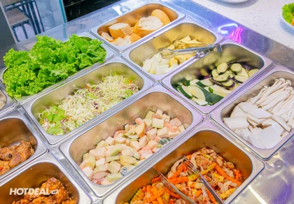 PoPo Buffet Lẩu & Nướng Chảo Gang - Buffet Nướng Hơn 40 Món PoPo Buffet Lẩu & Nướng Chảo Gang - Buffet Nướng Hơn 40 Món