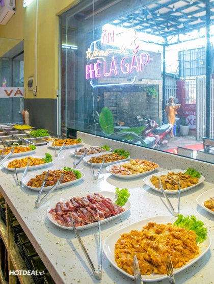 PoPo Buffet Lẩu & Nướng Chảo Gang - Buffet Nướng Hơn 40 Món