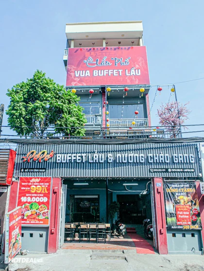 PoPo Buffet Lẩu & Nướng Chảo Gang - Buffet Nướng Hơn 40 Món