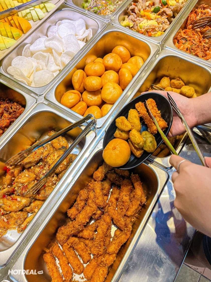 PoPo Buffet Lẩu & Nướng Chảo Gang - Buffet Nướng Hơn 40 Món PoPo Buffet Lẩu & Nướng Chảo Gang - Buffet Nướng Hơn 40 Món