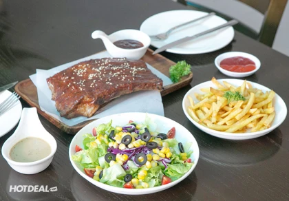 Sườn Phố - Sườn Nướng BBQ Dành Cho 2-3 Người