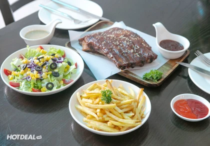 Sườn Phố - Sườn Nướng BBQ Dành Cho 2-3 Người