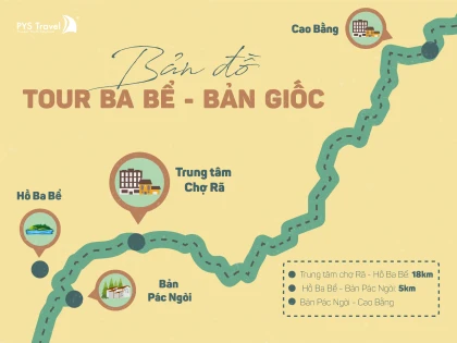 Voucher Tour Hồ Ba Bể - Thác Bản Giốc 3 ngày 2 đêm từ Hà Nội