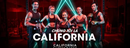 Voucher California Fitness & Yoga - Tập Luyện Không Giới Hạn