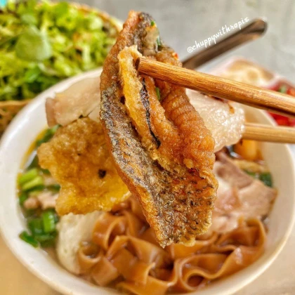 10 quán bún cá cay ngon ở hải phòng