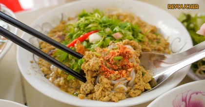 Bún rạm Phù Mỹ đặc sản Bình định