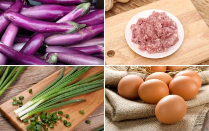 Cách làm cà tím cuộn thịt chiên giòn thơm ngon lạ miệng