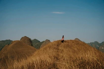 Checkin Đồi cỏ cháy Vinh Quý Cao Bằng