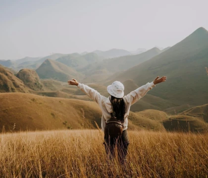 Checkin Đồi cỏ cháy Vinh Quý Cao Bằng