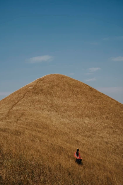 Checkin Đồi cỏ cháy Vinh Quý Cao Bằng