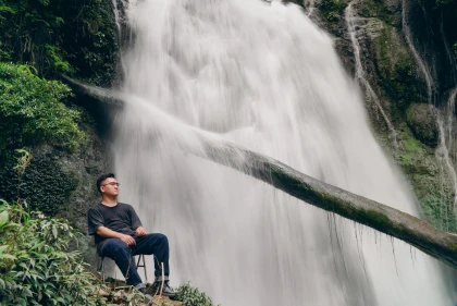 Checkin Thác Khau Làn Hà Giang