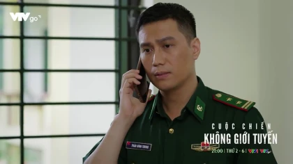 Cuộc chiến không giới tuyến - Tập 19: Hiếu khóc khi nghe điện thoại anh trai