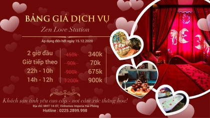 Khách sạn hải phòng có bồn tắm & ghế tình yêu Khách sạn hải phòng có bồn tắm & ghế tình yêu