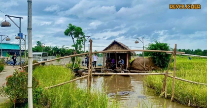 Khu du lịch sinh thái Không Thời Gian điểm checkin tại Long An