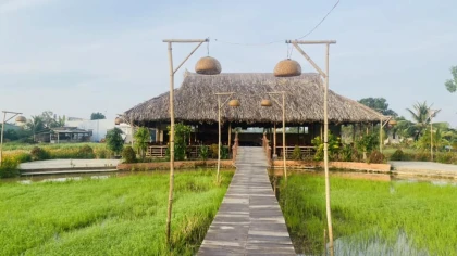 Khu du lịch sinh thái Không Thời Gian điểm checkin tại Long An