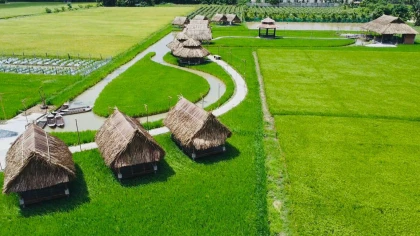 Khu du lịch sinh thái Không Thời Gian điểm checkin tại Long An