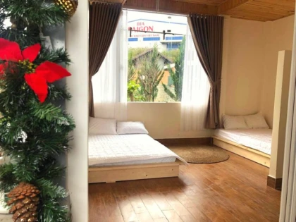 Koi Homestay Đà lạt với hồ cá Koi mang phong cách Nhật