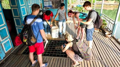 Làng nổi Châu Đốc An Giang Làng nổi Châu Đốc An Giang