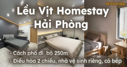 Lều vịt homestay hải phòng