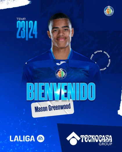 MU cho  Getafe mượn Mason Greenwood trong hợp đồng 1 năm