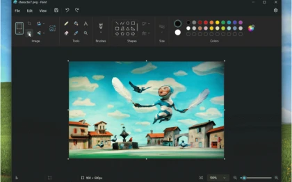 Microsoft thử nghiệm xóa nền tự động trong Paint