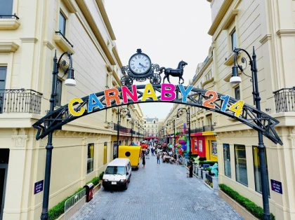 Phố đi bộ quận Thanh Xuân - Châu Âu trong lòng Hà Nội