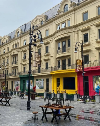 Phố đi bộ quận Thanh Xuân - Châu Âu trong lòng Hà Nội