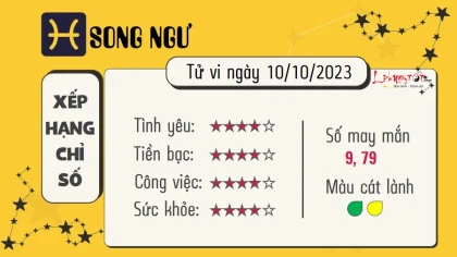 Tử vi Thứ 3 ngày 10/10/2023 của 12 cung hoàng đạo