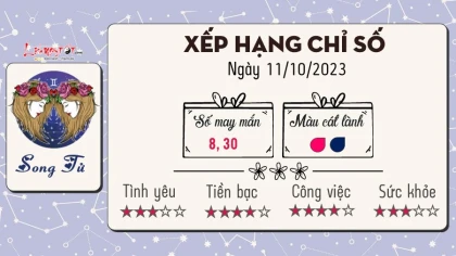Tử vi thứ 4 ngày 11/10/2023 của 12 cung hoàng đạo